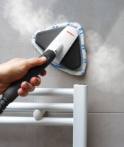Brosse triangulaire avec 2 serpillières pour Polti Vaporetto Style PAEU0400
