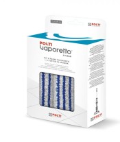 Kit de 2 serpillières et 2 bonnettes pour Polti Vaporetto 3 Clean